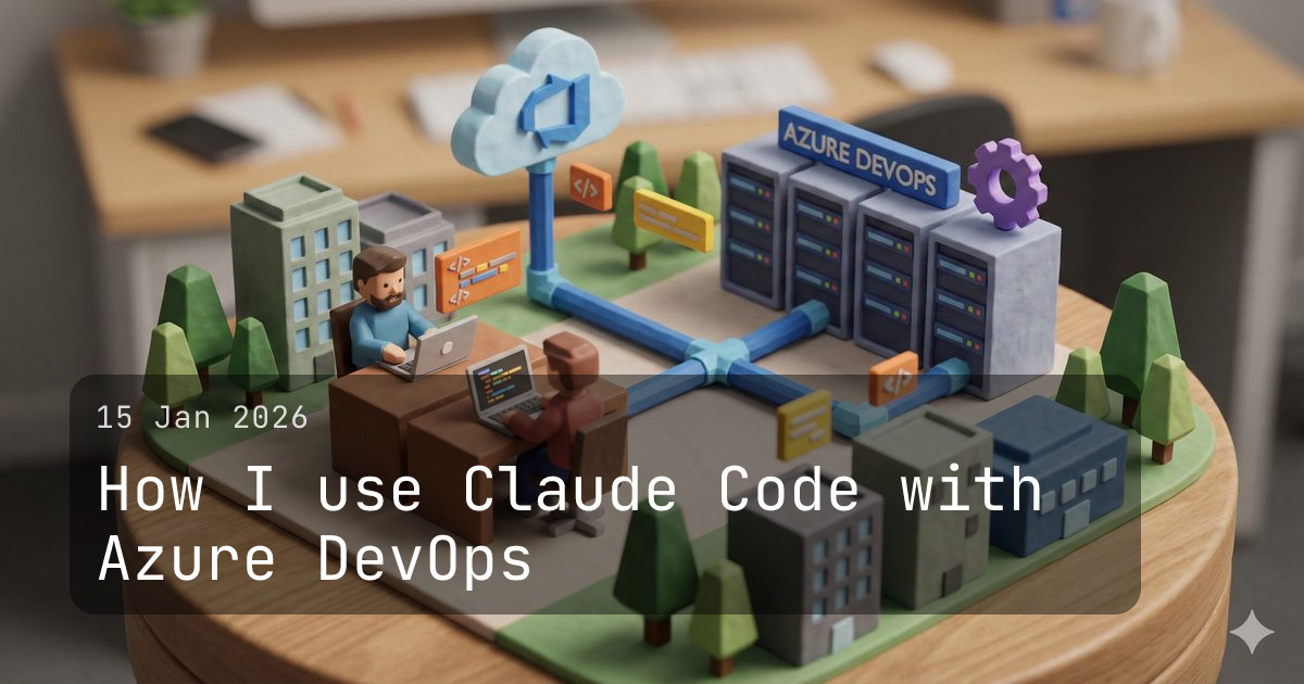 How I use Claude Code with Azure DevOps - Dariusz Parys